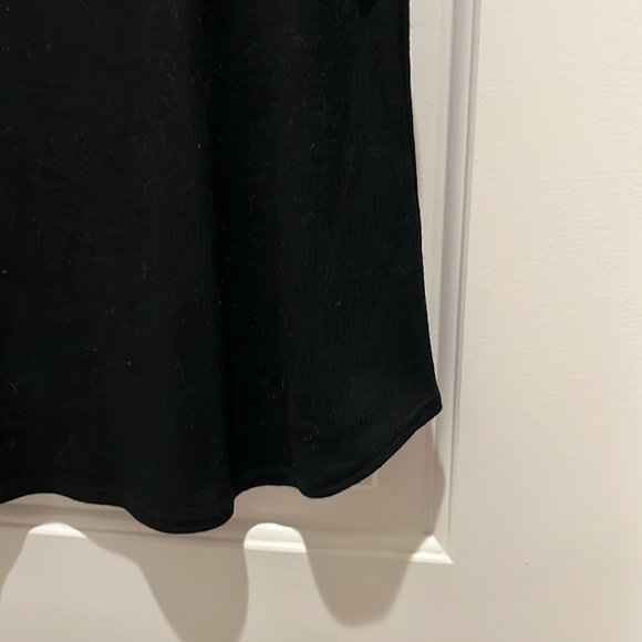 Worth lightweight wool turtleneck 12 curved hem detail zipper back close new - Picture 2 of 6